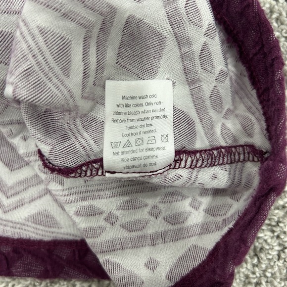 Gymboree Girls Size 5 Short‎ Sleeve Dress with pockets Purple Maroon EUC - Picture 7 of 7